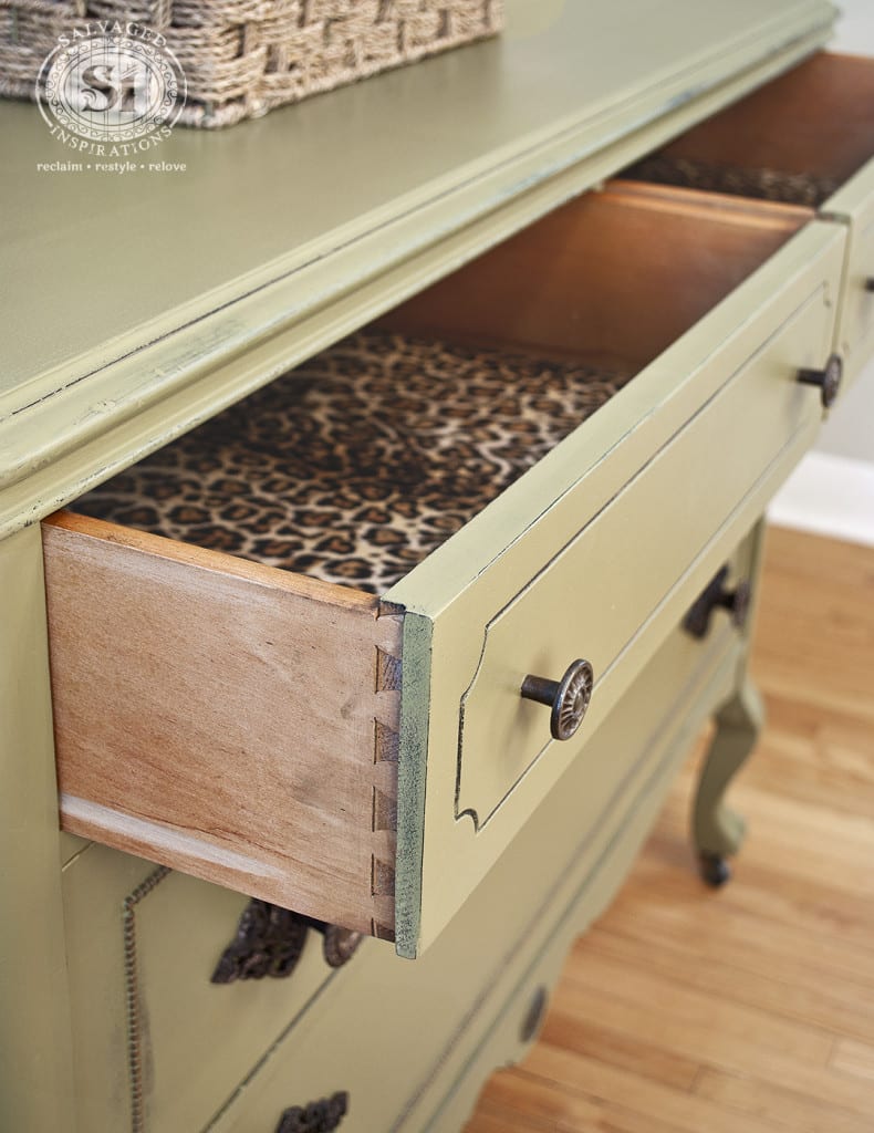 Dove Tailed Lined Dresser Drawers