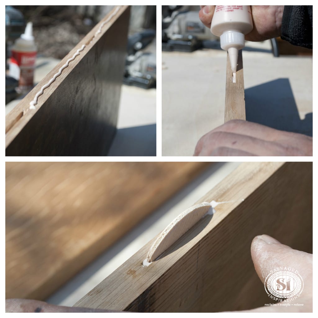 Gluing for Biscuit Joiner
