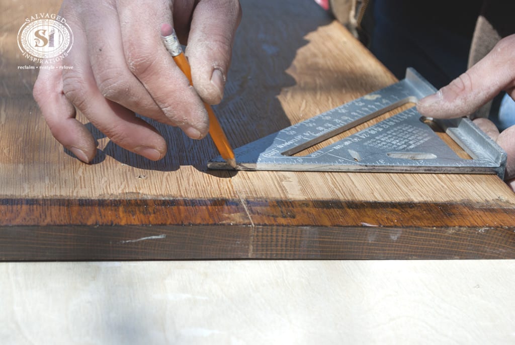 Measuring for Biscuits and Edge Glue