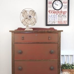 Farmhouse Chic - Red Barn Dixie Belle Painted Dresser