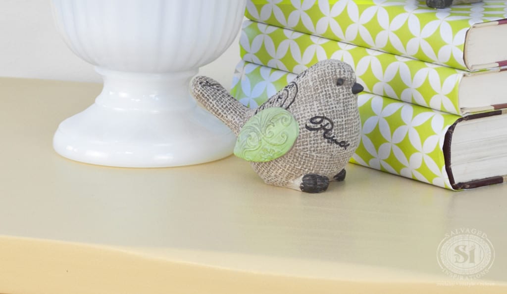 Side Table Top - BM Mustard Yellow