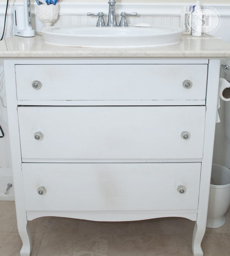 Bathroom Vanity Before