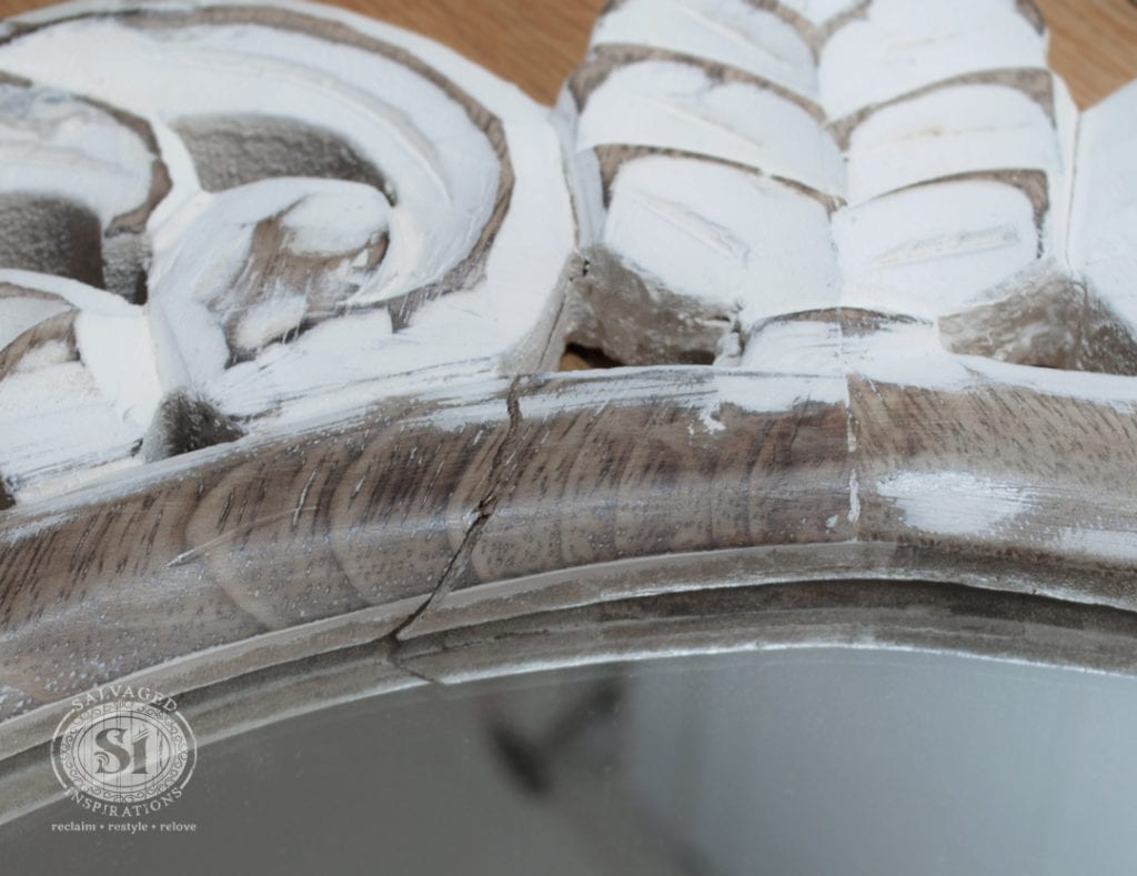 Cracked Mirror Frame