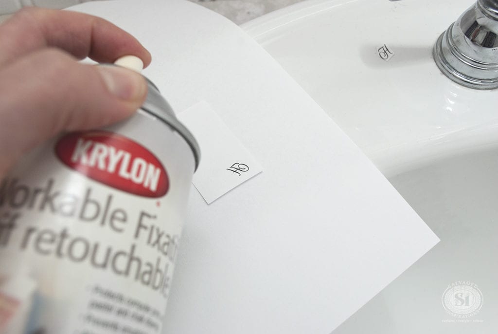 DIY Transfer - Hot & Cold Tap Indicators