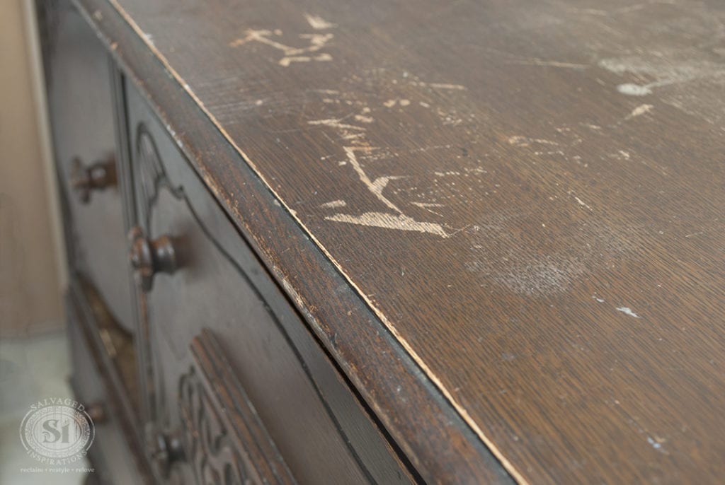 Kijiji Vintage Sideboard Before1