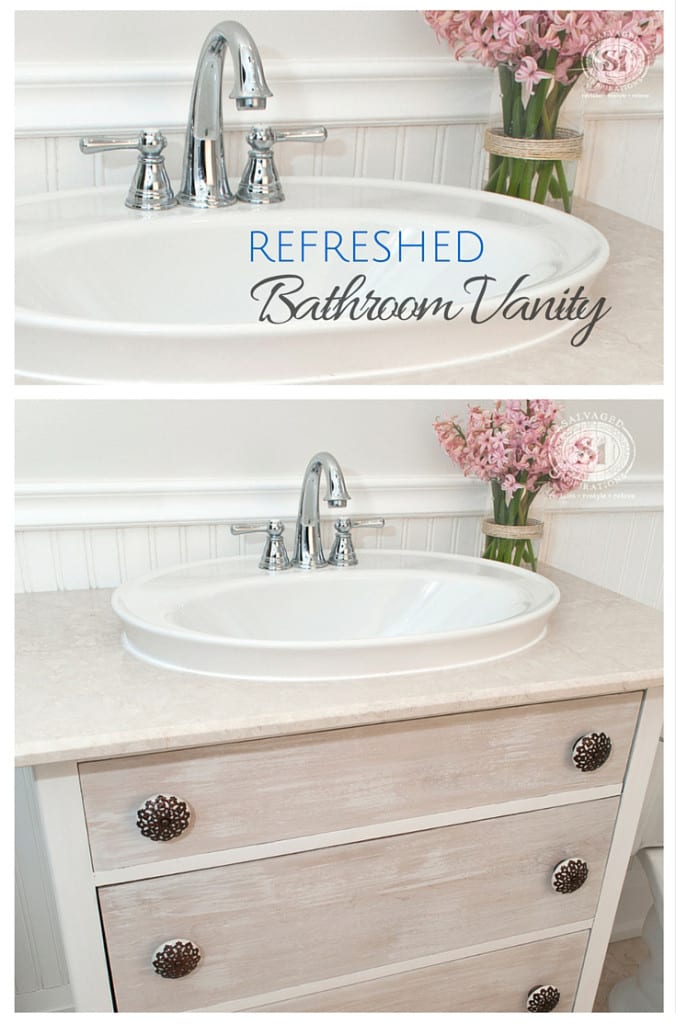 Refreshed Bathroom Vanity