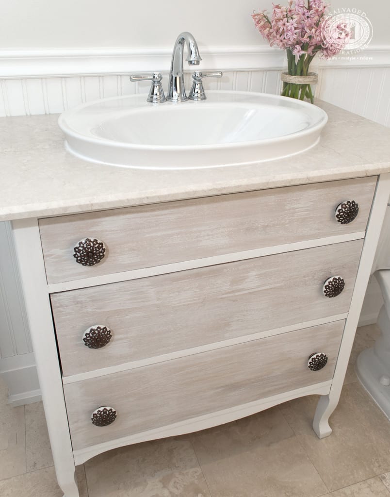 refreshed sink and dresser vanity-6