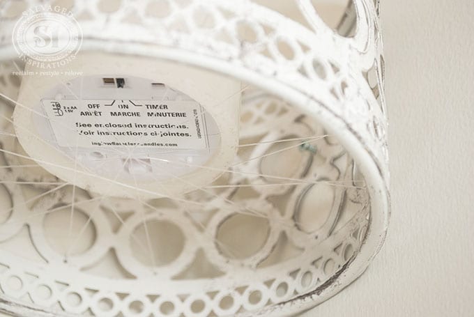 DIY Thrift Store Candle Holder