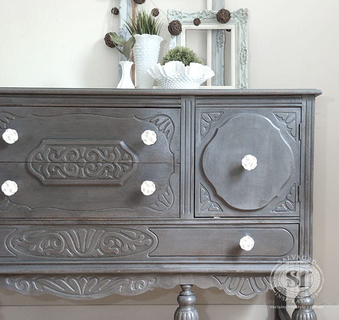 Driftwood GF Painted Buffet