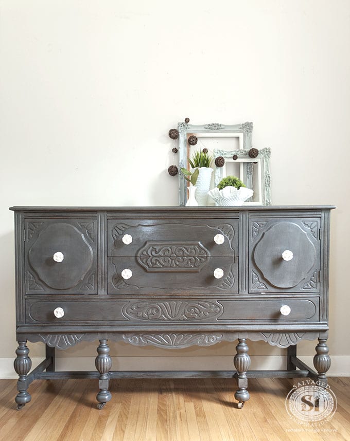 General Finishes Driftwood Buffet-SideBoard