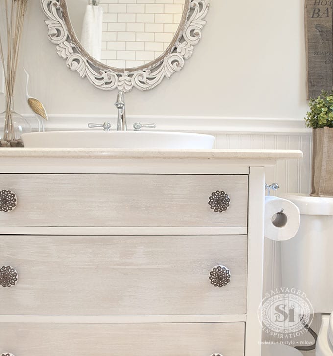 Repurosed Dresser into Vanity1