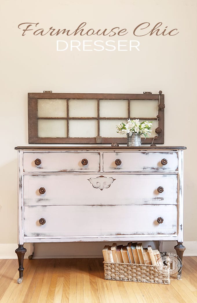 Farmhouse Chic Dresser