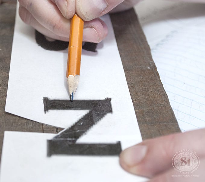 Tracing Chalk Pallet Sign