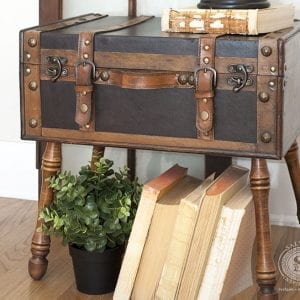 Angled Legs on Salvaged Trunk