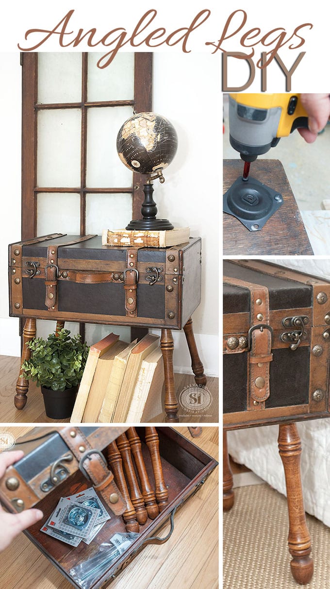 DIY Easy Angled Legs