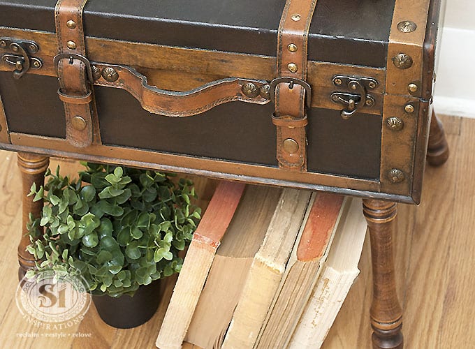 Salvaged Trunk Side Table1
