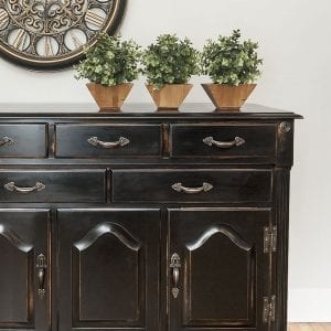 buffet-easy-diy-pottery-barn-black-painted-finish