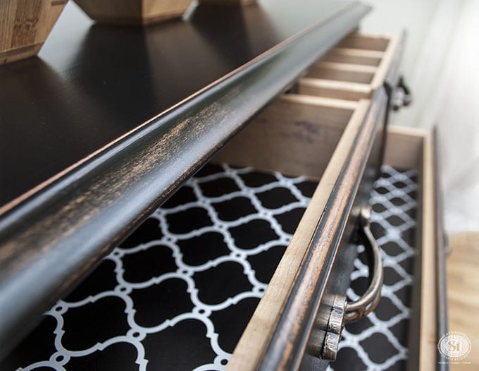 diy-painted-pottery-barn-black-drawer-liners