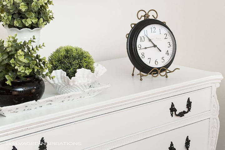 French Painted Buffet In Annie Sloans Pure White