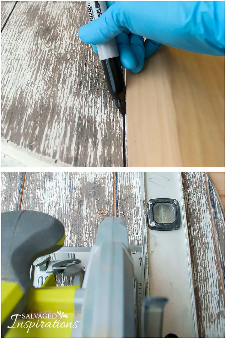 DIY Barn Boards Slats in Spool