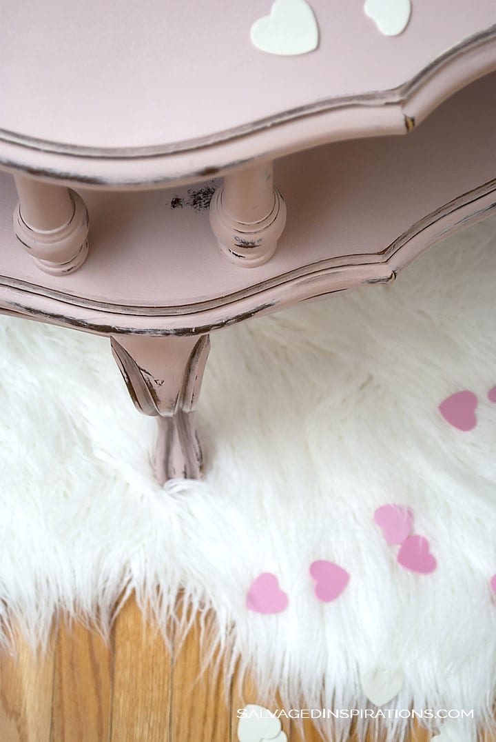 Pink Antoinette w Black Wax