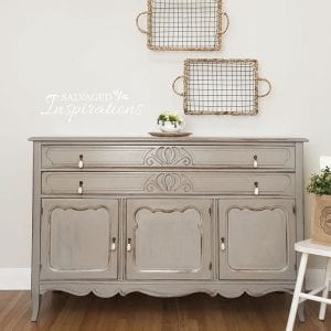 Annie Sloan French Linen Painted Thrift Buffet