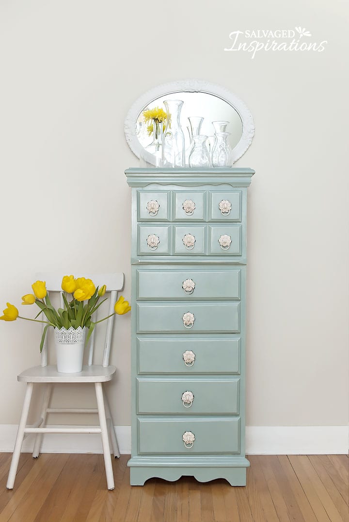 Lingerie Chest w AS Duck Egg