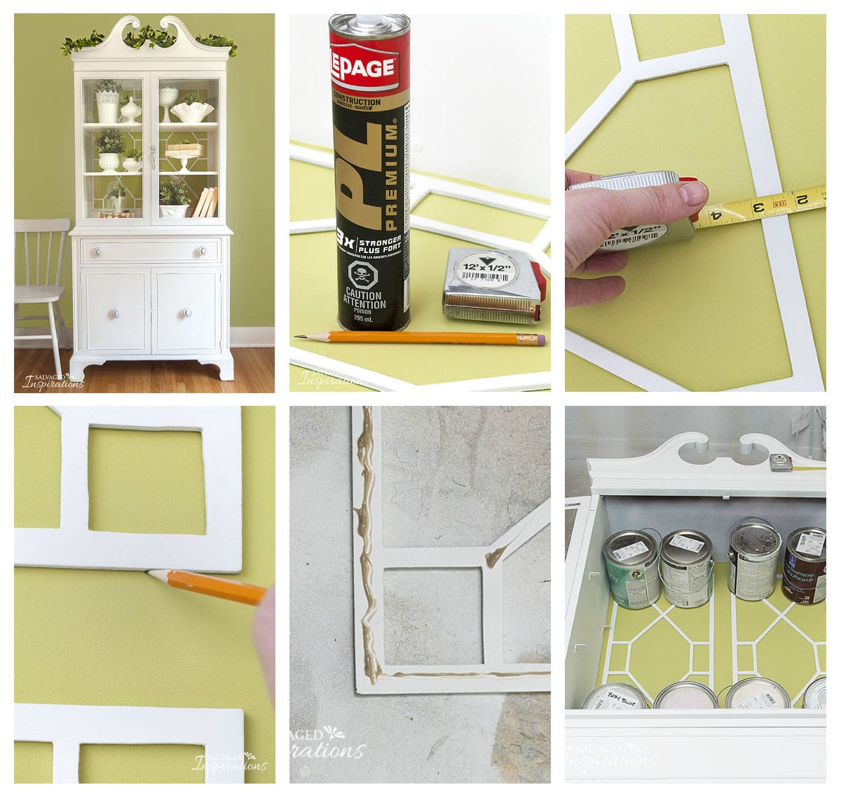 Adding Fretwork to the Back of a Cabinet