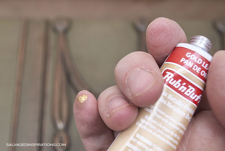 Small Amount of Rub'nBuff on Finger