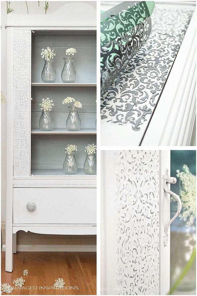 Create a Raised Stencil Design on Plain Furniture