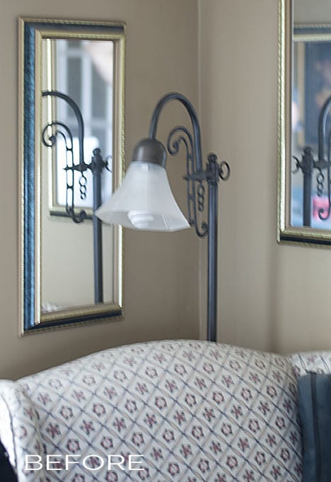 Vintage Floor Lamp Before