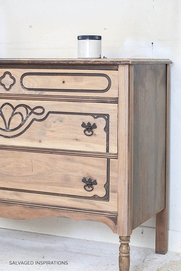 Maple Wood Dresser Partly Sanded