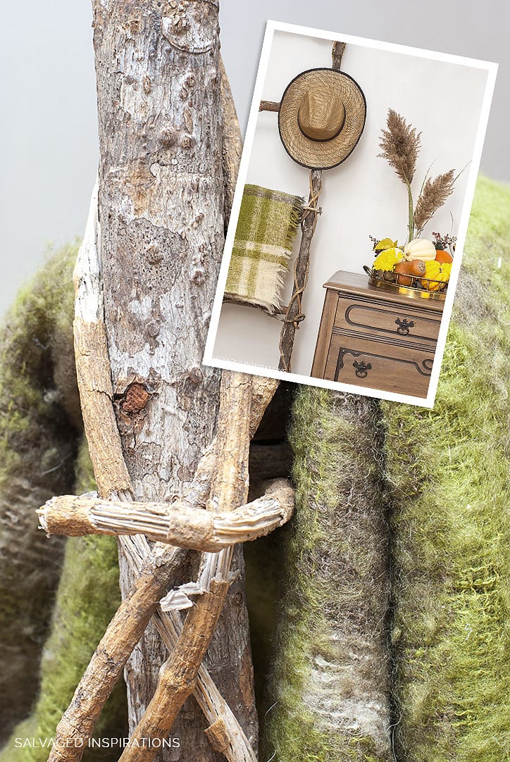 Salvaged Ladder w Blanket