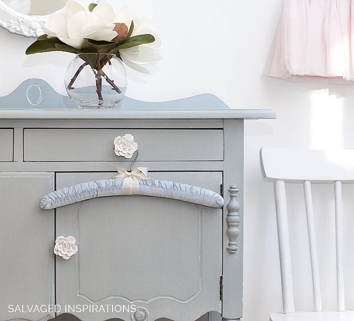 Buffet Painted in Savannah Mist Chalk Mineral Paint