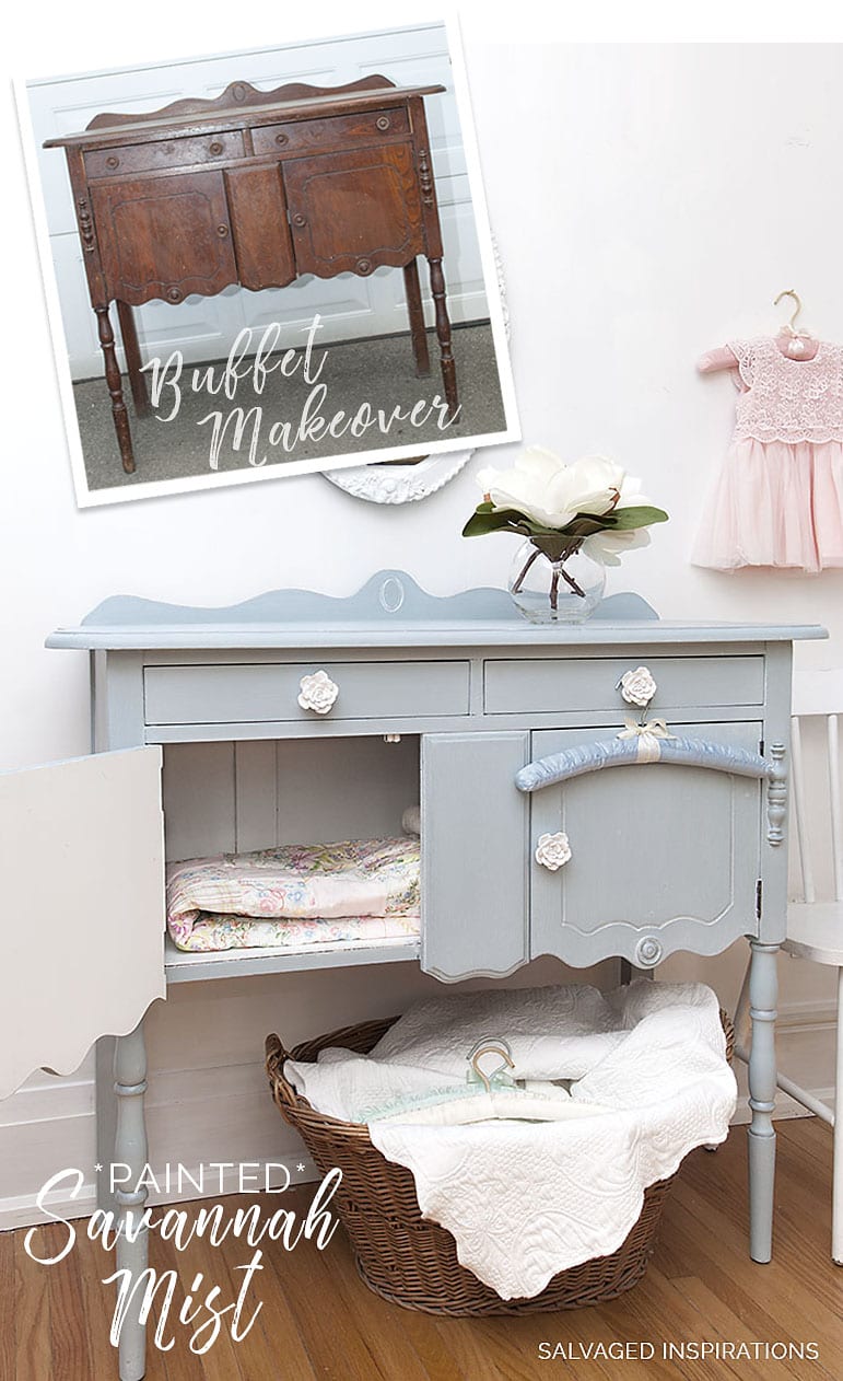 PAINTED * SAVANNAH MIST BUFFET