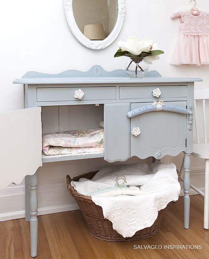 Painted Buffet w DB Savannah Mist