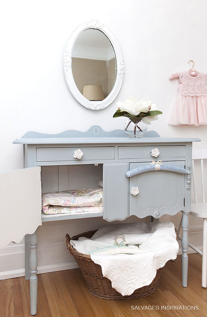 Painted Buffet w Savannah Mist DB