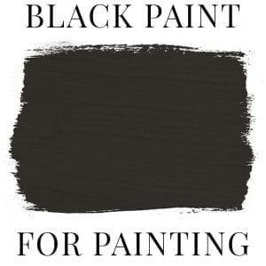 Best Black Paint for Painting Furniture + AS Graphite Swatch