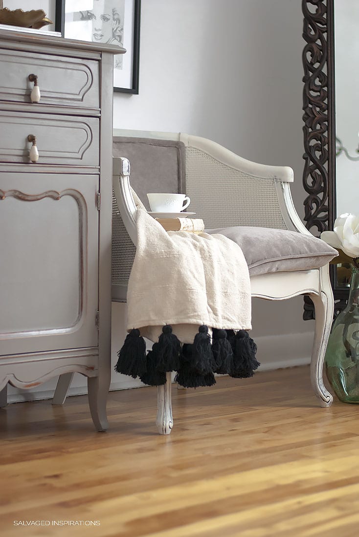 EASY DIY CHAIR UPHOLSTERY MAKEOVER