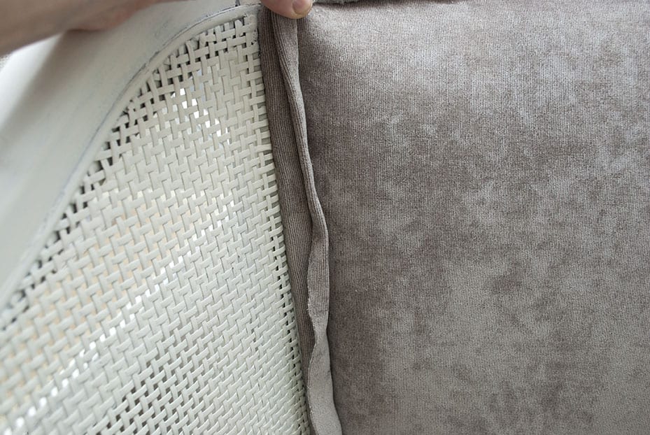 Folding over Excess Material to Create Pleat