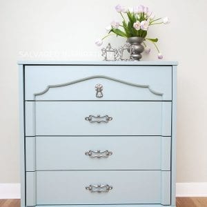 Persian Blue GF Milk Paint Dresser