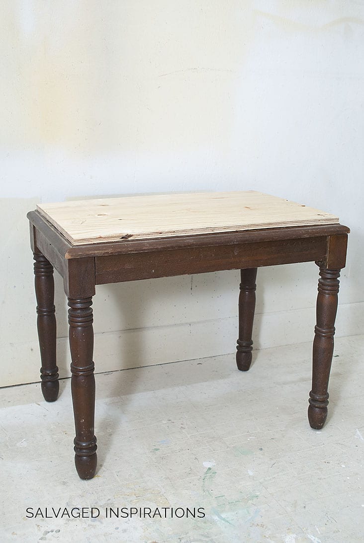 Plywood Cut To Size for New Bench Seat Repair