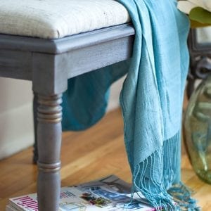 Upholstered Bench - Salvaged Inspirations