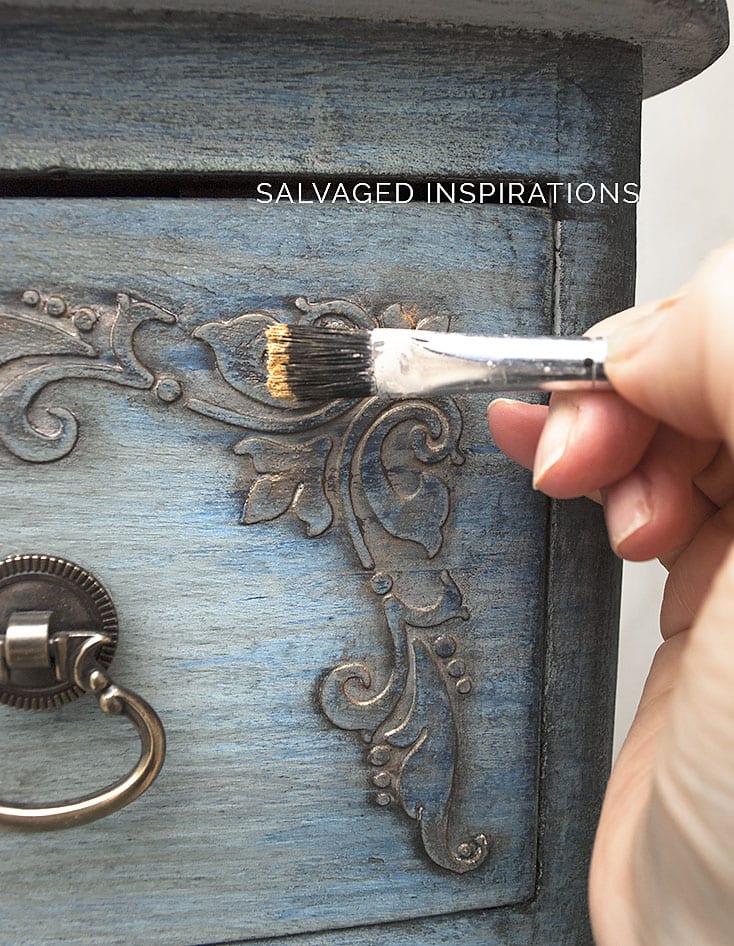 Applying Pearl Ex Over DB Gold Wax