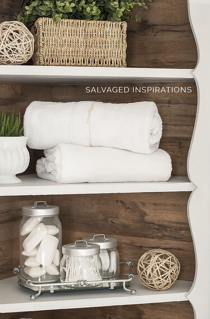 Use Laminate Floor Boards for Back of Cabinets!