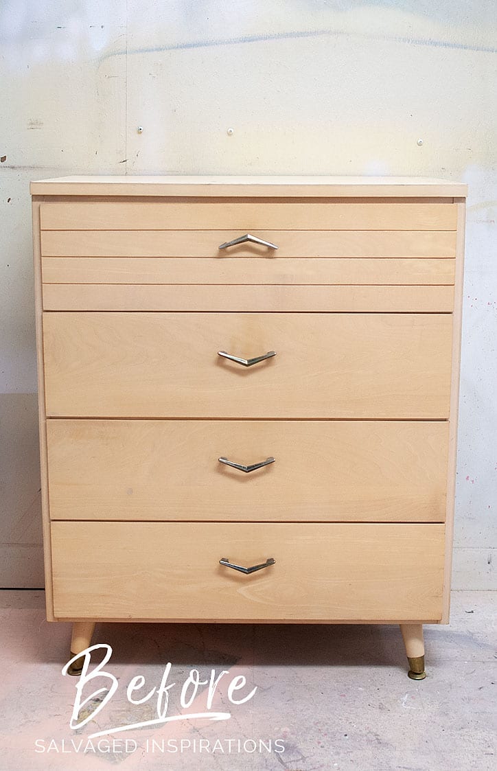 MCM Neighbors Dresser - Before