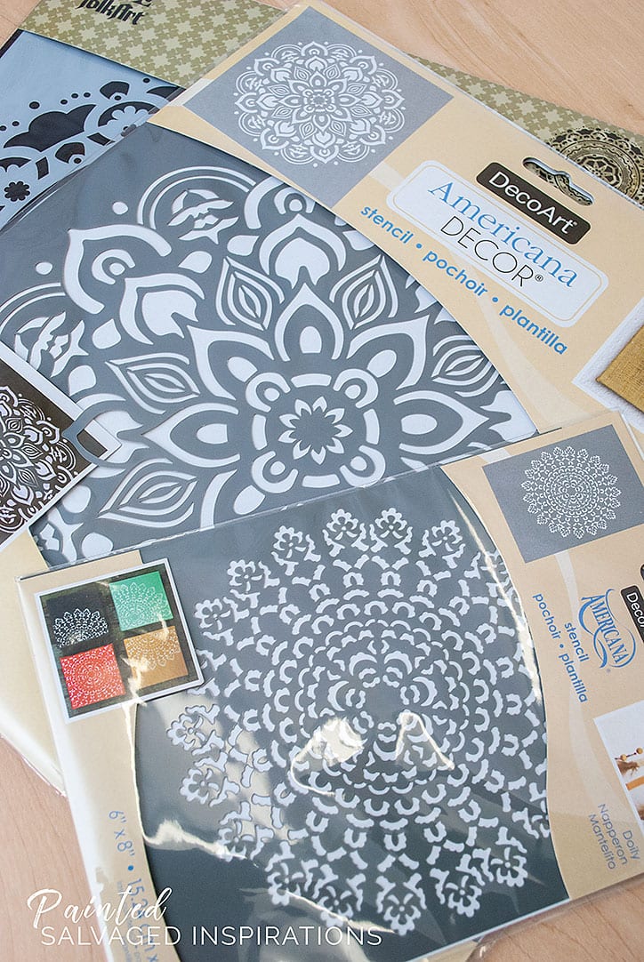Mandala Stencils - Salvaged Inspirations