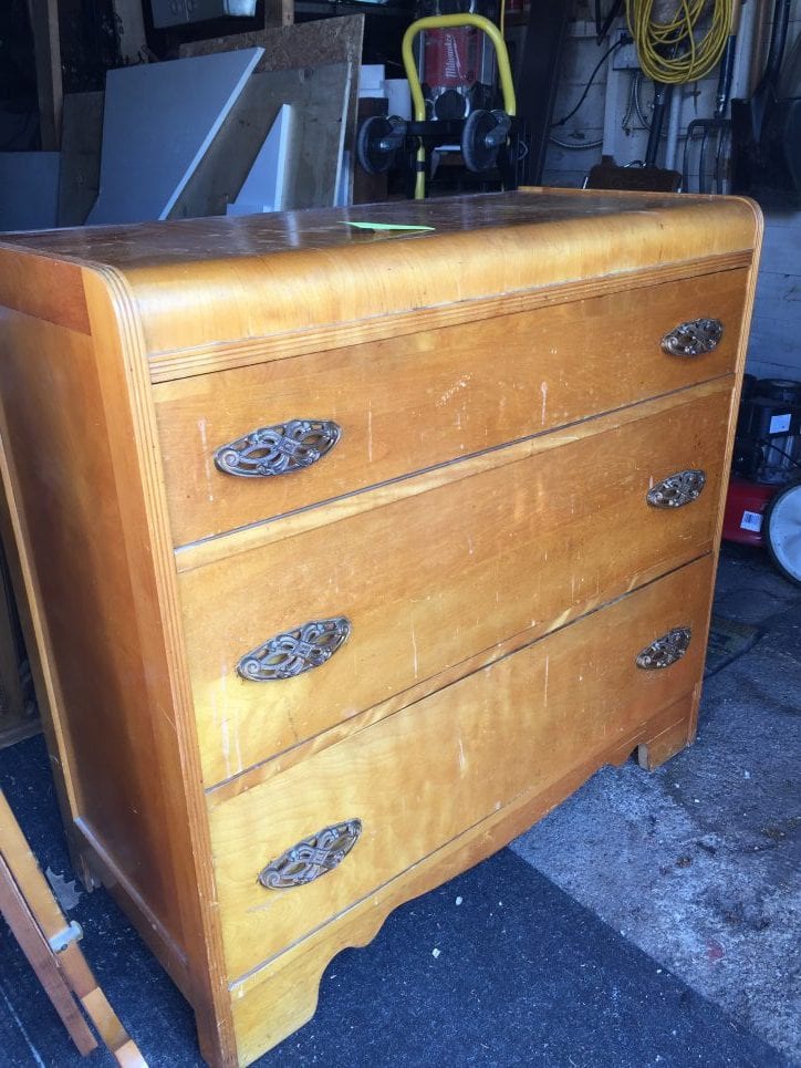 Waterfall Dresser from Estate Sale