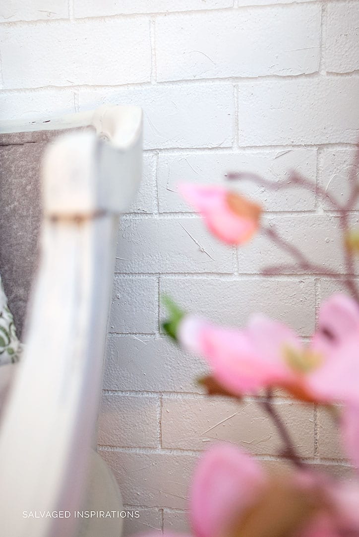 DIY Faux Brick Wall Tutorial - Salvaged Inspirations