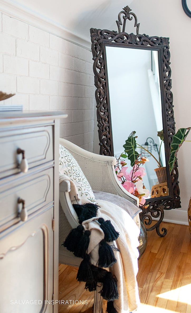 DIY Faux Brick Wall _ Bedroom ReStyle